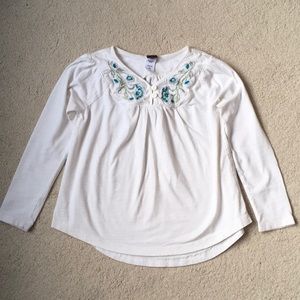 Girls Tea Collection Embroidered Top 4-5